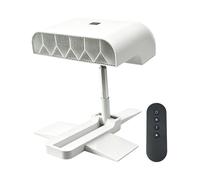 Ventilador de Circulación de Aire Bajo la Manta con Control Remoto 5 Velocidades de Viento Ajustables Ventilador de Enfriamiento Silencioso para la