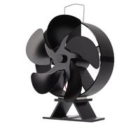 Ventilador de circulación de aire para estufas de leña, no eléctrico