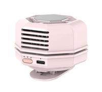 Ventilador de clip enfriador de aire personal ajustable a velocidades | Mini ventilador con pinza de viaje para viajes camping cámara de cruceros al aire libre golf coche