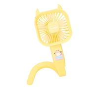 Ventilador de cochecito recargable de silicona plegable | Ventiladores Personales de Mano para Asientos de Auto Cunas de Bebé Patinetes Niño Camping Carrito Golf