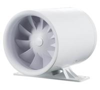 Ventilador de conducto, ventilador de inserción con placa de montaje, modelo Quietline-k 100