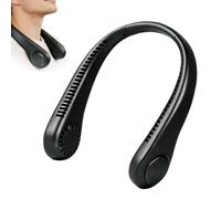 Ventilador De Cuello Portátil Para Mujeres Y Hombres | Ventilador De Refrigeración Portátil Sin Cuchilla Recargable Con 3 Velocidades Y Flujo De Aire De 360° | Ventilador Personal Manos Libres Para S