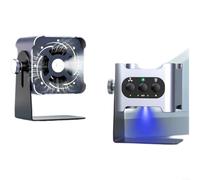 Ventilador de curado 4 en 1 UV con aspiración de humo de soldar para | 10 W UV Cures In para 3s, 6 W Smoke Extractor, Auto Tilt Shutoff, soporte de 360°, carga tipo C, aleación de aluminio para