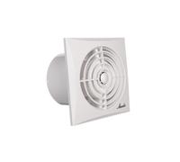 Ventilador de escape fi 100 8W 102m3/h 230V IPX4 blanco WZ100T