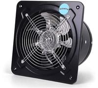 Ventilador de escape montado en la pared, ventilador extractor industrial, ventilación de escape axial de bajo ruido, ventilador de aire comercial, 1 pieza