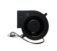Ventilador de escape radial eficiente de 5 V USB 65 CFM para ventilación en electrónica y proyectos, escape radial delgado