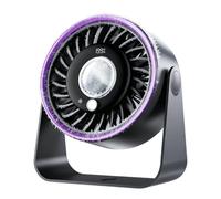 Ventilador de escritorio - Potente ventilador de refrigeración silencioso | Ventilador de mesa recargable, enfriador silencioso, potente circulador de viento, comodidad de refrigeración ajustable