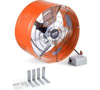 Ventilador de extracción para ático, 1650 CFM, 380x200 mm, con termostato ajustable