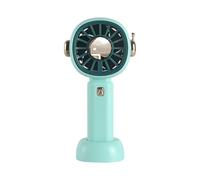 Ventilador de mano FGNS, Batería Lition ventilador portátil, Mini ventilador recargable USB, Ventilador personal a batería con 3 velocidades para oficina,exteriores, escuela, trabajo, camping,etc.