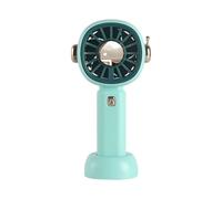 Ventilador de mano FGNS, Batería Lition ventilador portátil, Mini ventilador recargable USB, Ventilador personal a batería con 3 velocidades para oficina,exteriores, escuela, trabajo, camping,etc.