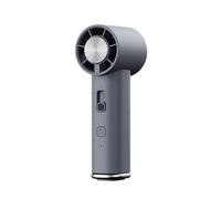 Ventilador de mano portátil para exteriores, silencioso, recargable, ventilador de mano, herramienta de refrigeración de aire frío para viajes, conciertos, camping, maquillaje