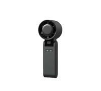 Ventilador de mano recargable, 4000 mah, negro