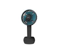 Ventilador de mano sogo ven-ss-21450 4w 3 velocidades negro/azul