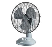 Ventilador de mesa Bestron DDF27W, 27 cm, 2 velocidades, oscilación