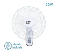 Ventilador de pared cuta para interior doméstico, motor ac 50w, 3 vel