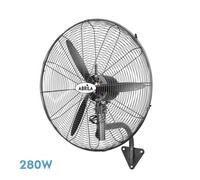 Ventilador de pared industrial fabrilamp borrasca 280w negro con motor