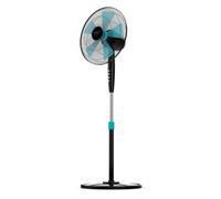 Cecotec Ventilador de pie EnergySilence 510 – 40 W, 5 aspas 40 cm, oscilante, 3 velocidades, negro