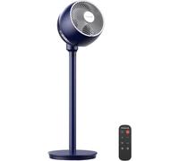 Ventilador de pie - Circulador de aire - Enfriamiento silencioso - 12 velocidades - 100 cm - Azul