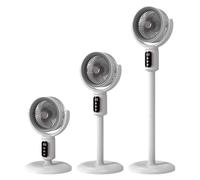 Ventilador De Pie Con Mando A Distancia 5 Velocidades, Altura Ajustable, | Ventilador De Suelo Doméstico Para Residentes Inquilinos Oficina En Casa Dormitorio Estudio Apartamento