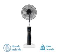 Ventilador de pie corvo blan/negro 3 vel.75w.5asp nebulizador 125x43x