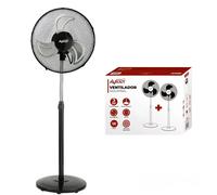 Ventilador de pie industrial caja de 1 o 2 unidades a elegir diferente precios Potencia de 60W 16" 3 velocidades Altura ajustable hasta 40 cm Base estable Calidad avant