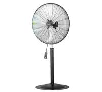 Ventilador de pie industrial VEVOR, de 24 pulgadas, con oscilación de 85 grados, ventilador de pie con altura ajustable y 3 velocidades, potente ventilador de suelo para dormitorios, salones, hogares,