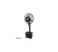Ventilador de pie metal color negro serie diluvio 71cm