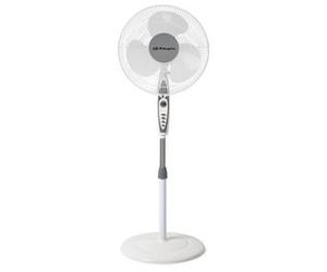 Ventilador de pie orbegozo sf 0147 50w 3 velocidades blanco