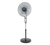 Ventilador de pie Orbegozo SF 1046, 5 aspas, 3 velocidades, temporizador, función oscilante, 45 cm de diámetro, 80 W