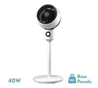 Abrila Ozono Blanco / Negro - Ventilador De Pie 220-240 V