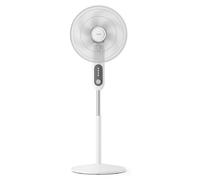 Ventilador de pie Philips Serie 1000, modelo Ares 1000 CX1220/00, ventilador de aspas para uso doméstico, color gris, para suelo, material plástico, 38 dB, 3330 m³/h