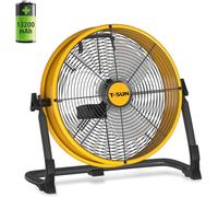 Ventilador de pie portátil - Diámetro de 30 cm - Batería de 13200 mAh - Silencioso y potente