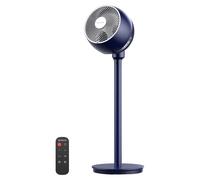 Ventilador de pie, silencioso, 1600 m³/h, 12 niveles de velocidad, con ajuste de altura
