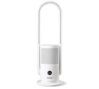 Ventilador de pie sin aspas htw vt-35ar blanco, 35w, 9 velocidades, os