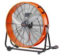 Ventilador de pie VEVOR, de 60 cm (24 pulgadas), ventilador industrial de 3 velocidades, 8600 CFM, ventilador de viento ajustable de 360°, ventilador de pie para grandes espacios