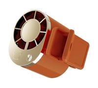 Ventilador de pinza compacto | Giratorio a 360 grados sin aspas | Ventilador USB portátil con clip, para viajes, desplazamientos diarios, festivales, bicicletas, vehículos públicos para