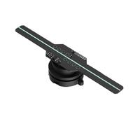 Ventilador de proyección holográfica 3D Naked Eye de 14 cm, máquina publicitaria, Pantalla estereoscópica suspendida for imágenes aéreas Alto Brillo