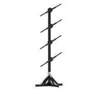 Ventilador de proyector holográfico 3D 45 cm/17,7 Pulgadas con Soporte, luz LED for Publicidad, lámpara holográfica, Regalos Vacaciones, Empalme, 4 Unidades Amplio ángulo de visión