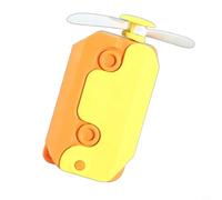 Ventilador de rábano portátil recargable por USB, ventilador de refrigeración compacto de mano para uso en movimiento, funcionamiento silencioso, adecuado para actividades al aire libre en interiores