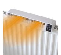 Ventilador de radiador Valiant - Triple ventilador, refuerzo de calor, silencioso, recargable, fijación magnética