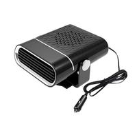 Ventilador de refrigeración para calentador de coche de 12 V/24 V, herramienta de desempañamiento USB 360