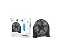Ventilador de sobremesa ø50cm 80w negro raydan home