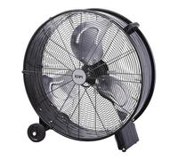 Ventilador de Suelo EDM Negro 180 W Ø 60 cm Industrial