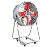 Ventilador De Suelo, Ventilador Industrial Con Nebulizador Y Ruedas, Ventilador De Refrigeración Portátil Para Exteriores, Boquilla De Doble Pulverización Para Fábricas, Almacenes Y Obras De Construc
