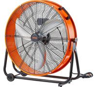 Ventilador de tambor, ventilador de pie, ventilador de suelo, 3 velocidades, 145W, 78x71x32 cm