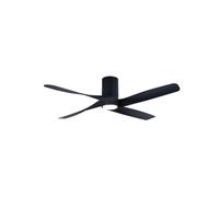 Ventilador De Techo Ahorro De Energía LED Y Control Remoto Riviera Negro DC