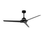 Mantra Ventilador de techo Brisa – silencioso DC 40W, luz CCT, ø151 cm, 8 vel., marrón y negro