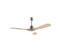 Cecotec Ventilador de techo EnergySilence Aero 5290 Golden Pro 35W DC 132cm 3 aspas 5 vel luz LED