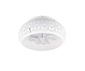 Ventilador de techo con fuente de luz motor dc bidar blanco 50 cm