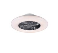Ventilador de techo con fuente de luz motor dc visby blanco 59 cm